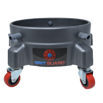 GRIT GUARD BUCKET DOLLY – SILVER